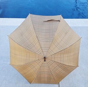 Burberry Nova Check Long Umbrella
